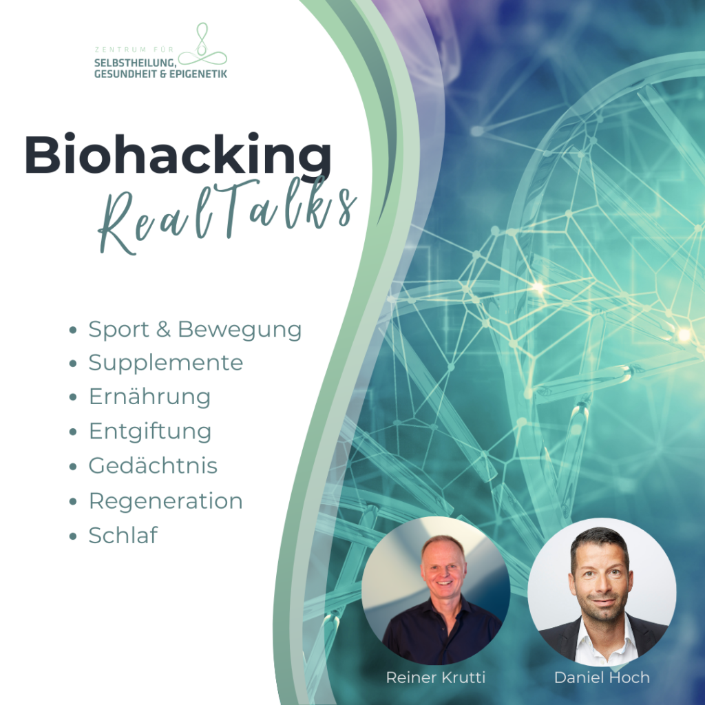 Biohacking RealTalks Reiner Krutti