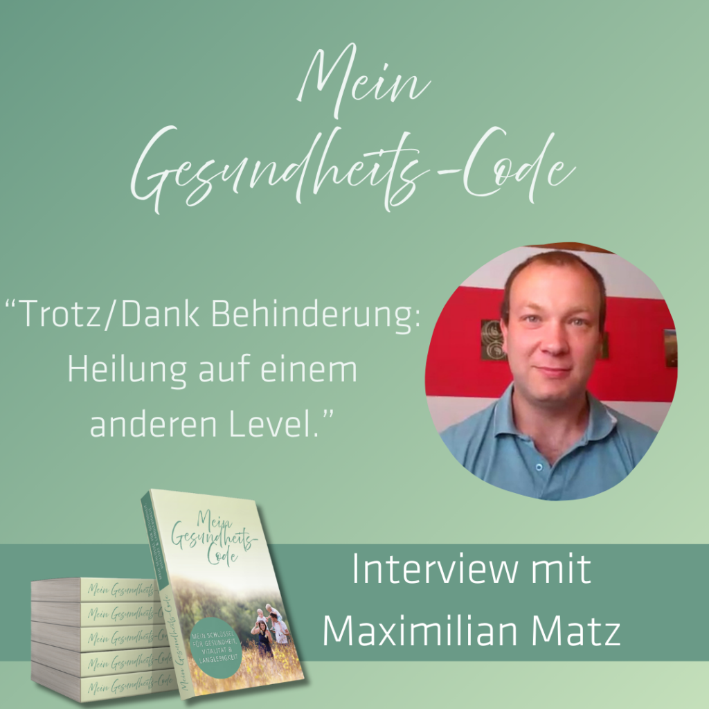 Mein Gesundheits-Code Maximilian Matz