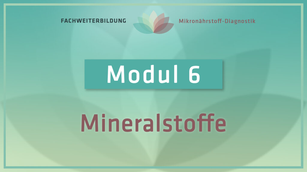 Mineralstoffe