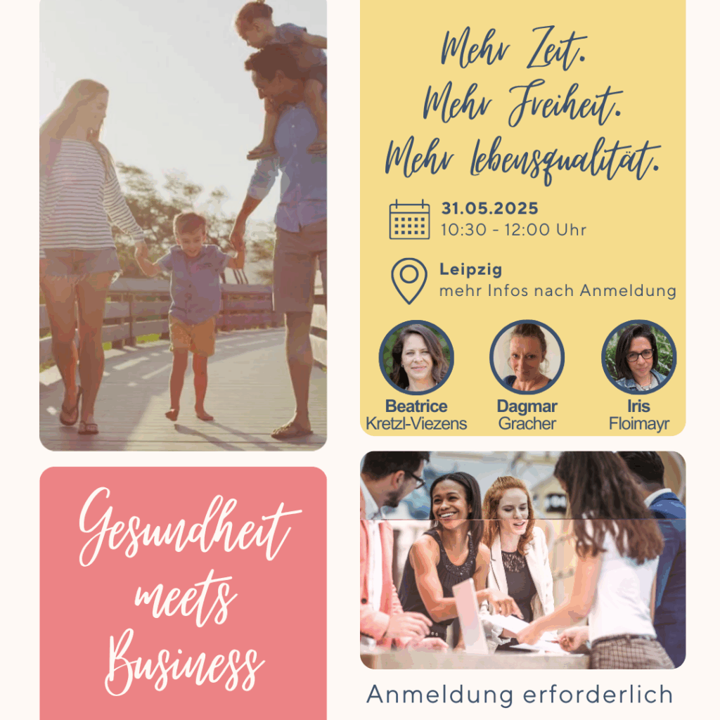 Gesundheit meets Business – neue Wege für mehr Lebensqualität